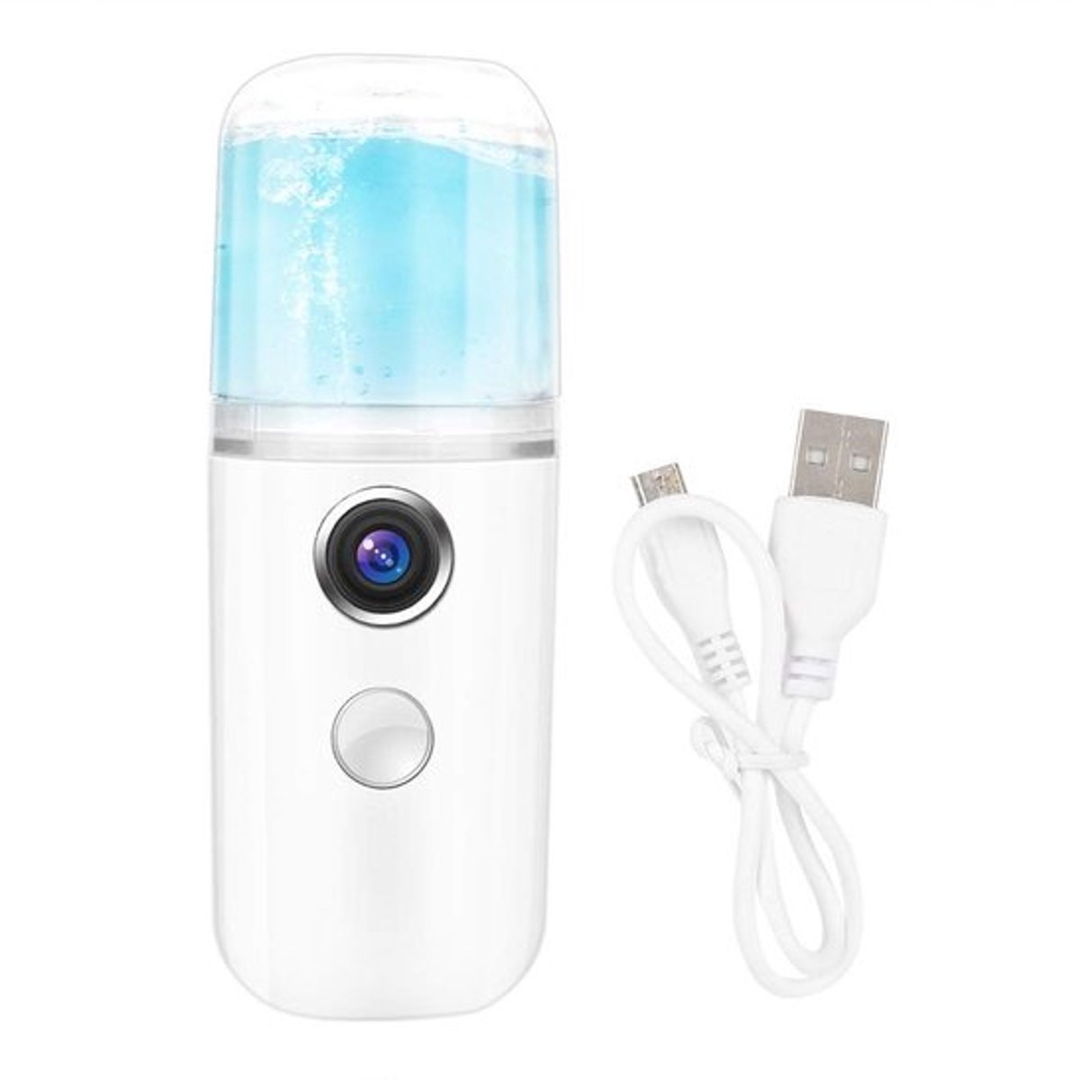 Nano-sproeier - Gezichtsverstuiver - Hydraterende mist - 30 ml - Mini-sproeier - Geschikt voor huidverzorging - Compact model
