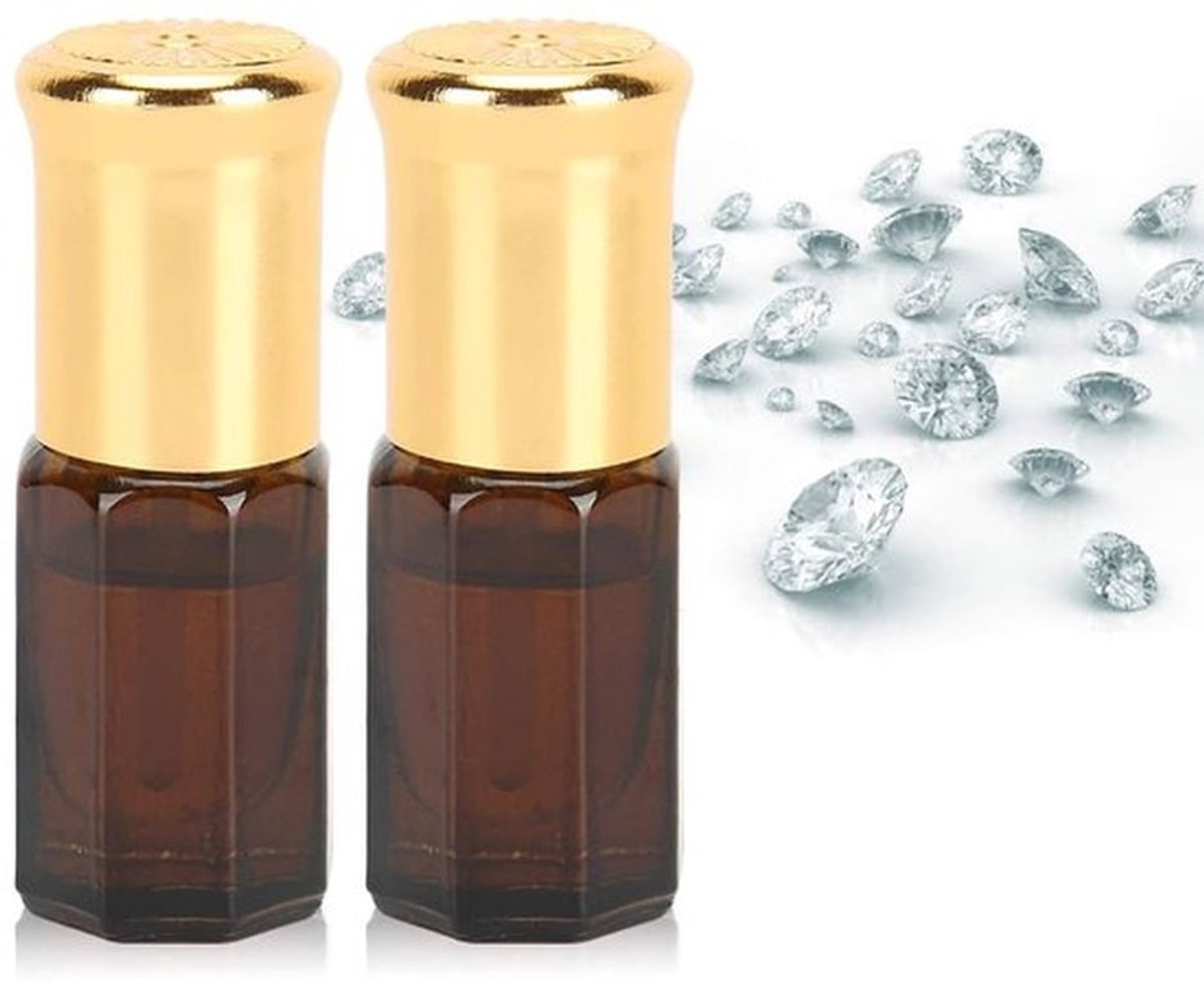 Vloeibare Olie - Glazen Fles - Nauwkeurige Meting 1,30-1,80 - Edelsteenkundigen - Refractometer - 3 ml Oplossing - Brekingsindexvloeistof