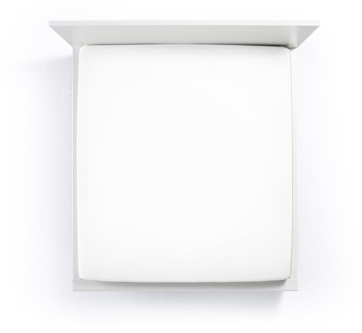 Bella Donna Jersey La Piccola Duo 2 Splittopperhoeslaken 180x210-220 cm wit-1000