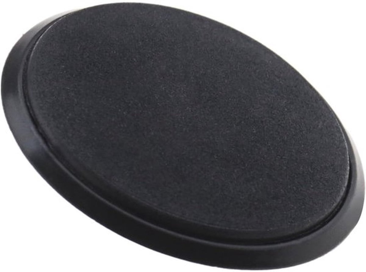 Achterruitwisserplug 46 mm - Dummy Plug - Antenne/achterruit - Hoogwaardig ABS - Zwart - Geschikt voor 16 mm hoogte - Blindplug