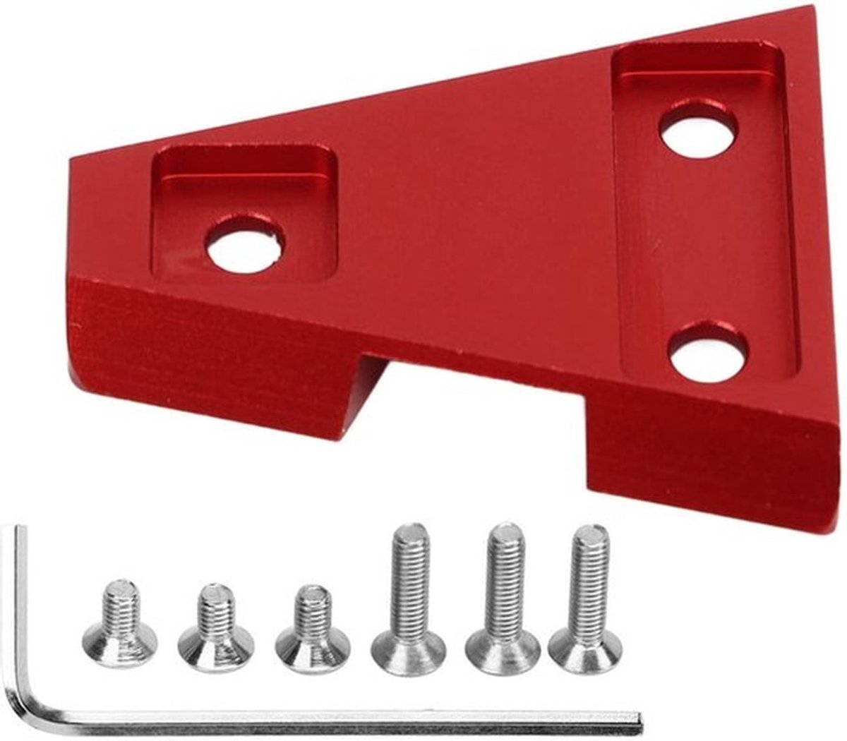 Wedge Accessoire - V Lock Beugel - Quick Release - Metalen Wedge - DSLR Camera - Batterij Voeding