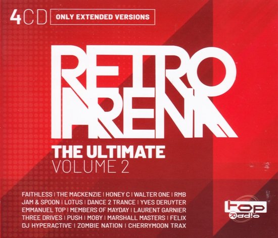 4CD ONLY EXTENDED VERSIONS RETRO ARENA THE ULTIMATE VOLUME 2