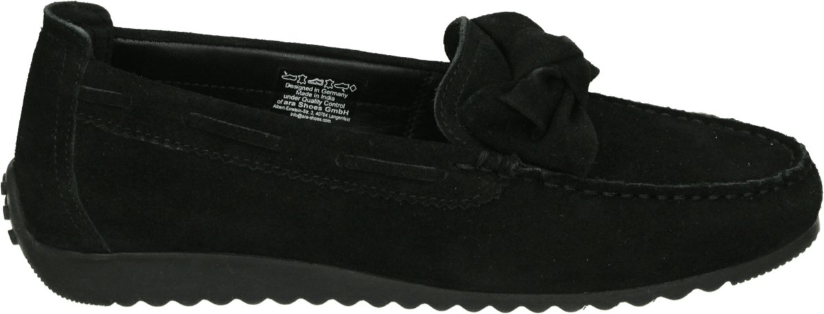 Ara 1227706 NEW PORT - Instappers - Kleur: Zwart - Maat: 43