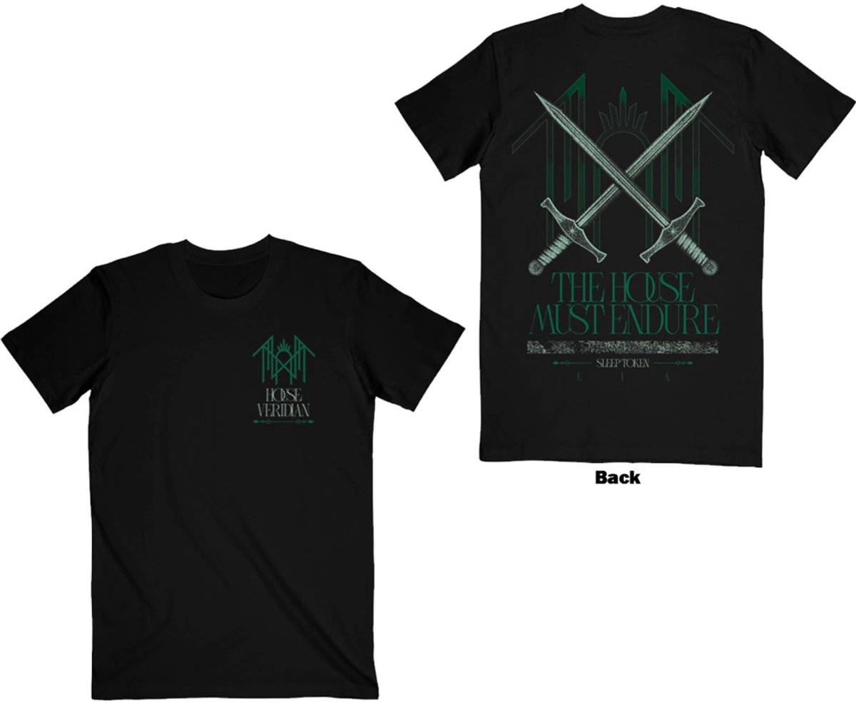 Sleep Token - The House Must Endure Heren Tshirt - L - Zwart