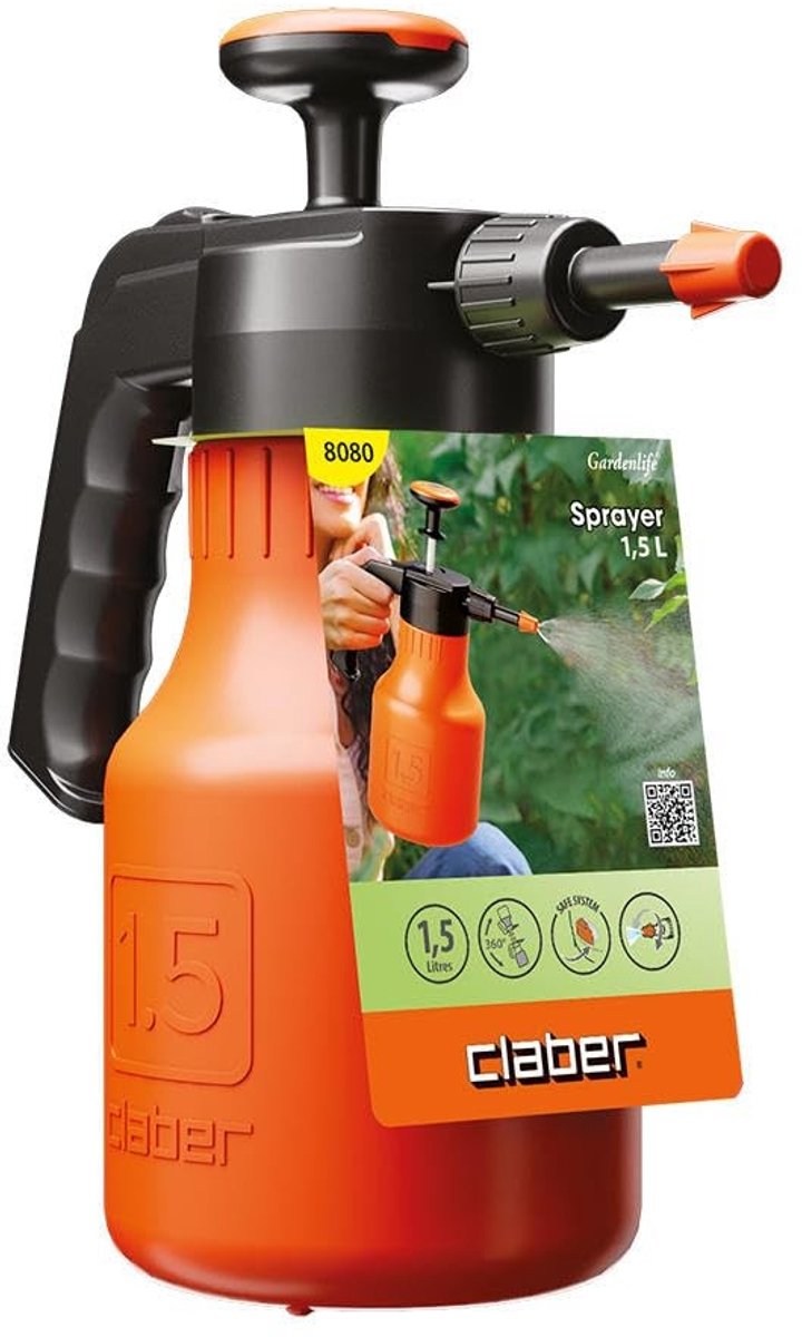 Solidchoice - Drukspuit 2 Liter met Verstelbare Spuitmond