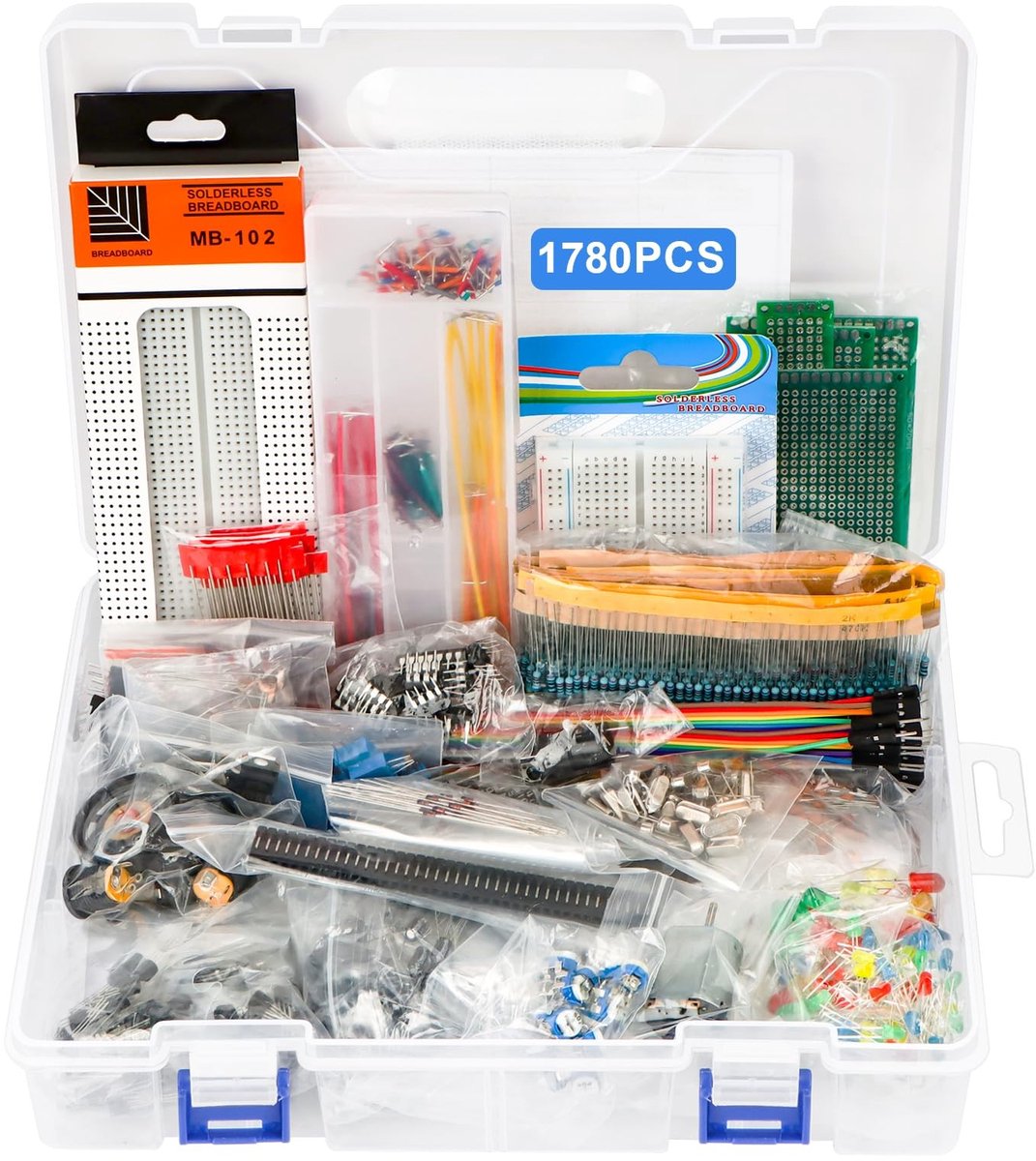 Solidchoice - 1780-delige Elektronische Componenten Set