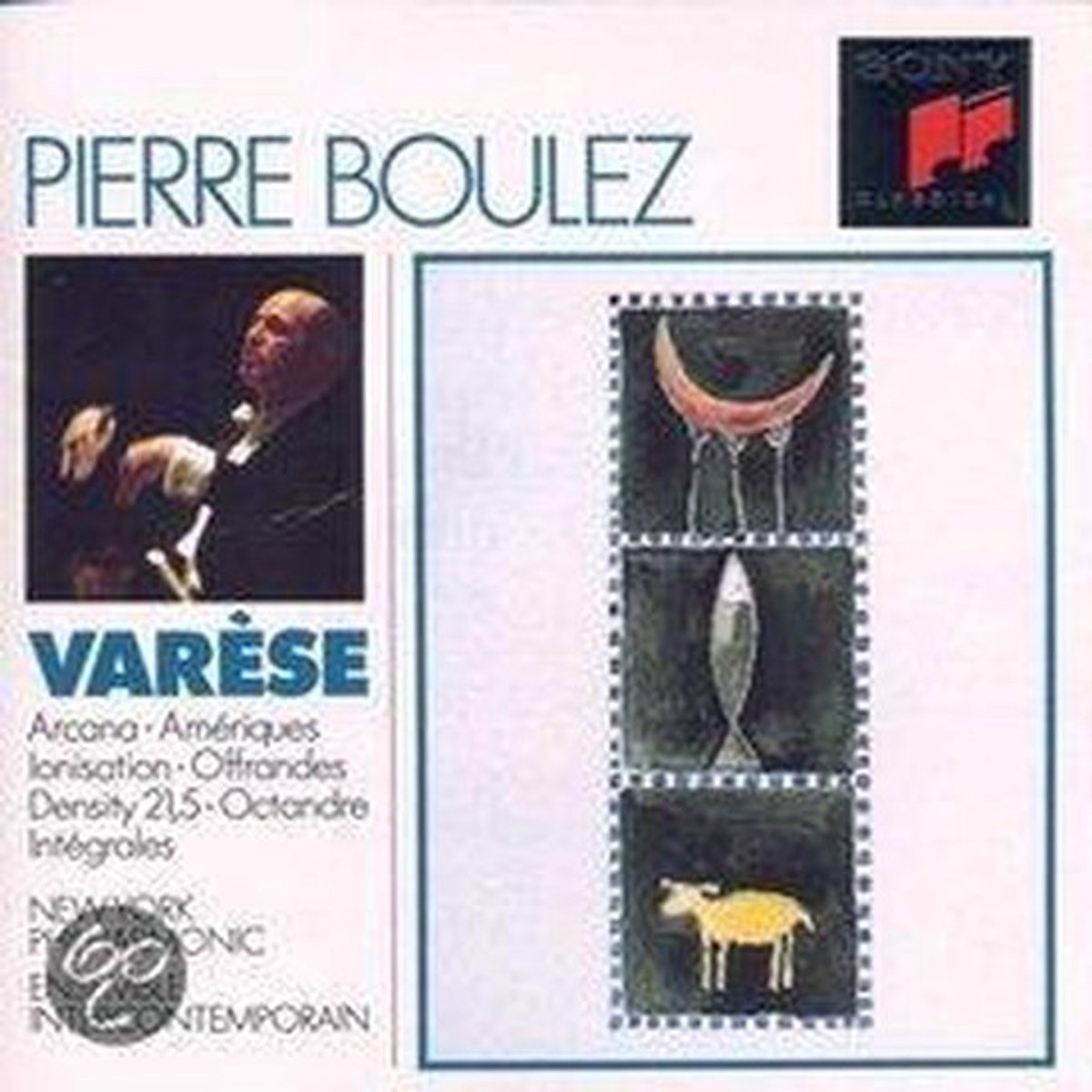 Pierre Boulez Edition- Varese: Ionisation, Ameriques, etc