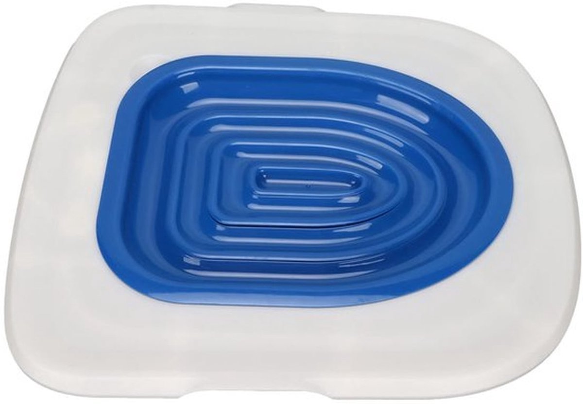 Kattentoilettrainer Universeel - Trainingsset met 2 Kussens - Herbruikbaar Dienblad - ABS Materiaal - Voor Kittens - Inclusief Handleiding - Toilettrainer