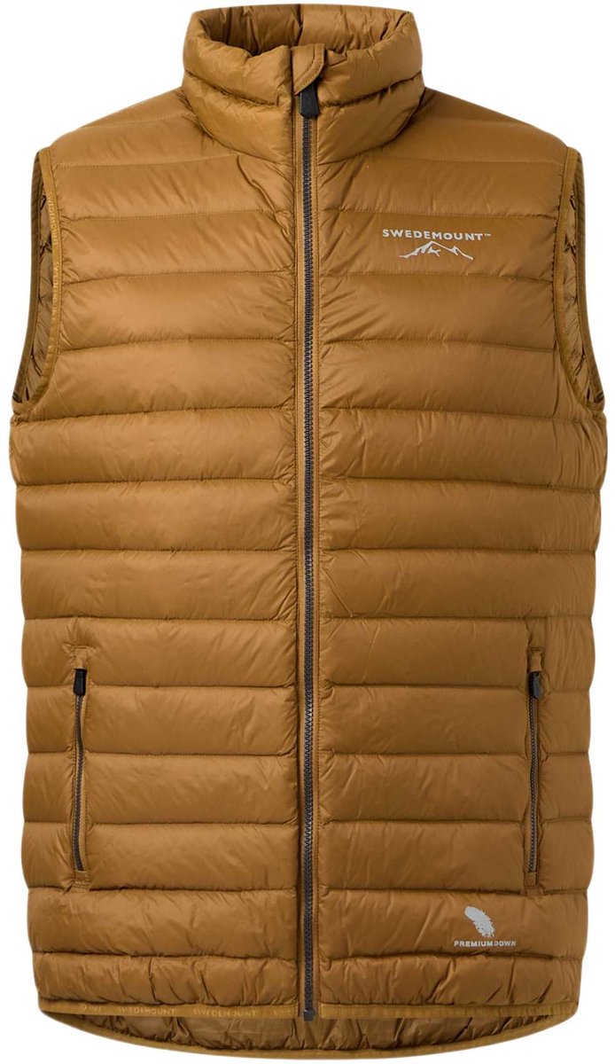 Swedemount Himalaya Bodywarmer – Donsvest voor heren Golden Oak