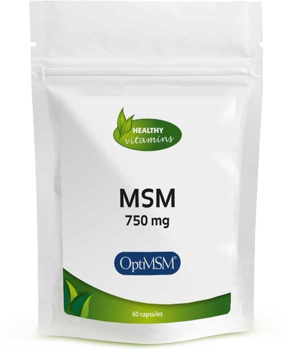 MSM 750 mg | 60 vegan capsules | Opti-MSM®