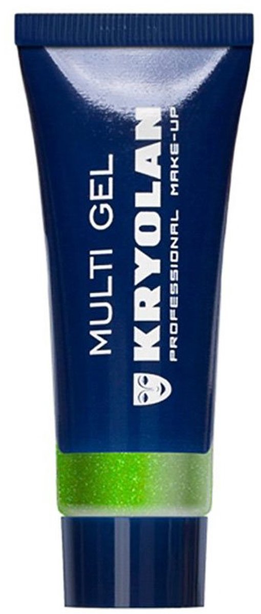 Kryolan Glittergel Lichtgroen Fijn