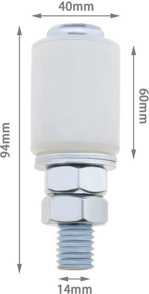 Schuifdeur Roller - Nylon Rollers - Duurzaam en Flexibel - 40 mm x 60 mm - Deur Accessoires - Geschikt voor Garage Deuren