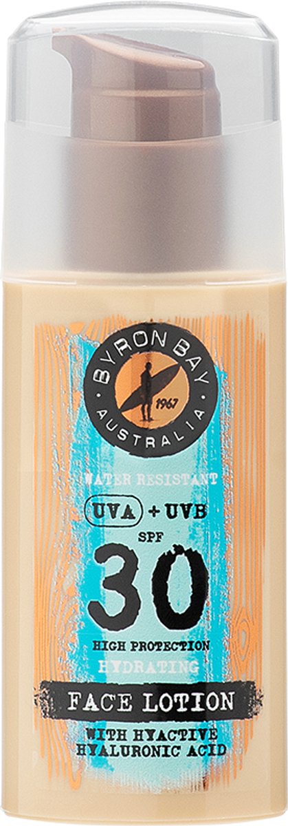Byron Bay Face Sun Lotion SPF30 - 50ml