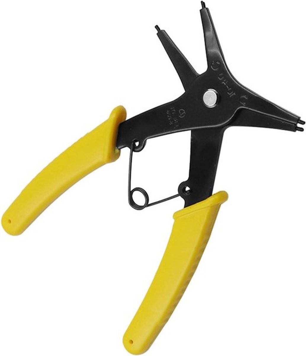 Circlips Tang voor binnen- en buitenringen 2-in-1 - Dubbele veiligheidstang voor 2-24mm