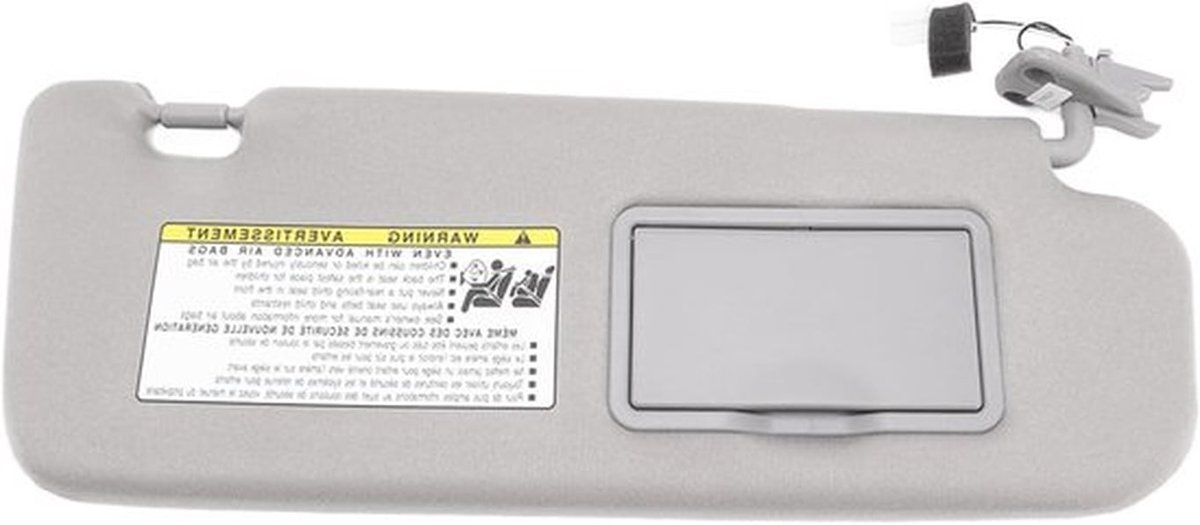 Zijruit Zonnescherm voor Auto, Grijs UV-Beschermend Vervangingsonderdeel voor Sonata 2006-2008 (Links)