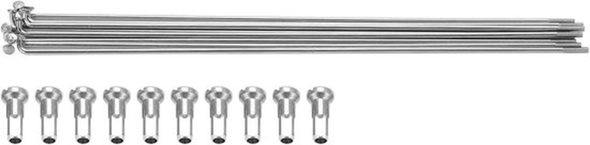Fietsspeichen Set 14G J Bocht, 143mm/168mm/193mm voor Racefiets en Mountainbike - Reparatie Onderdelen en Nippels