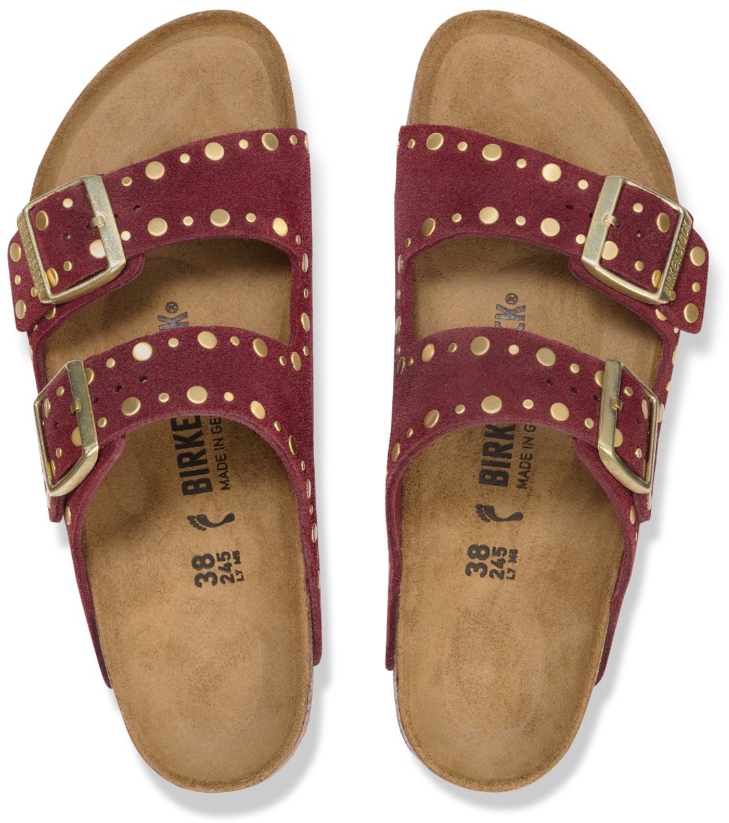 BIRKENSTOCK ARIZONA RIVET ZINFANDEL SUÈDE NARROW Original