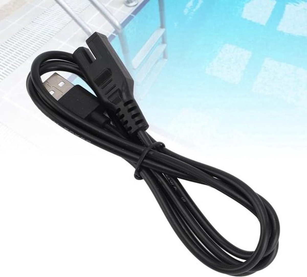 - Zwembad Vacuüm Laadkabel - Snel laadkabel - PVC-materiaal - opgeruimd - Compatibel met 28620 28620e CL1704 - Oplaadbaar en draagbaar - Draagbare zwembadstofzuiger