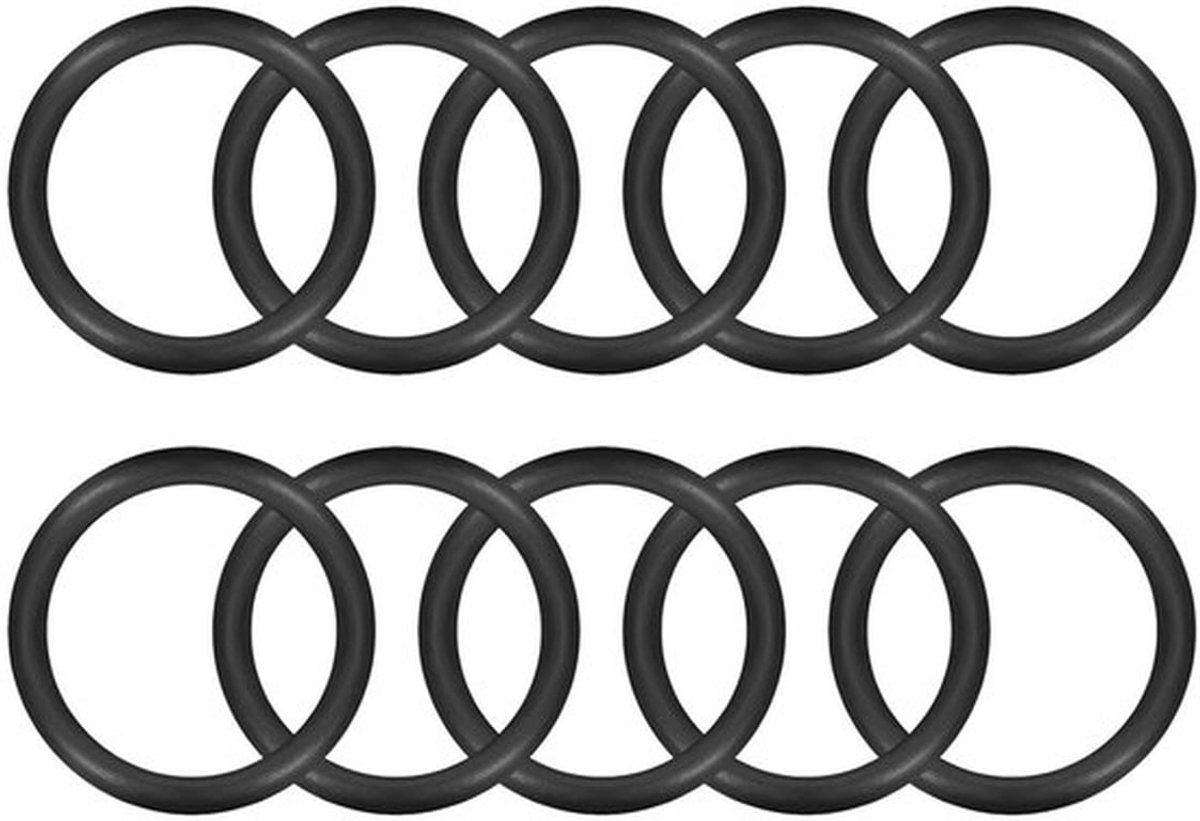- Nitril rubber O-ringen - Metrische sluitring - Zwart - O-ring pakking - Afdichting doorvoertules - Geschikt voor diverse toepassingen - 10 stuks - Diameter 68mm - Binnendiameter 61mm - Breedte 3.5mm of O-ringen.