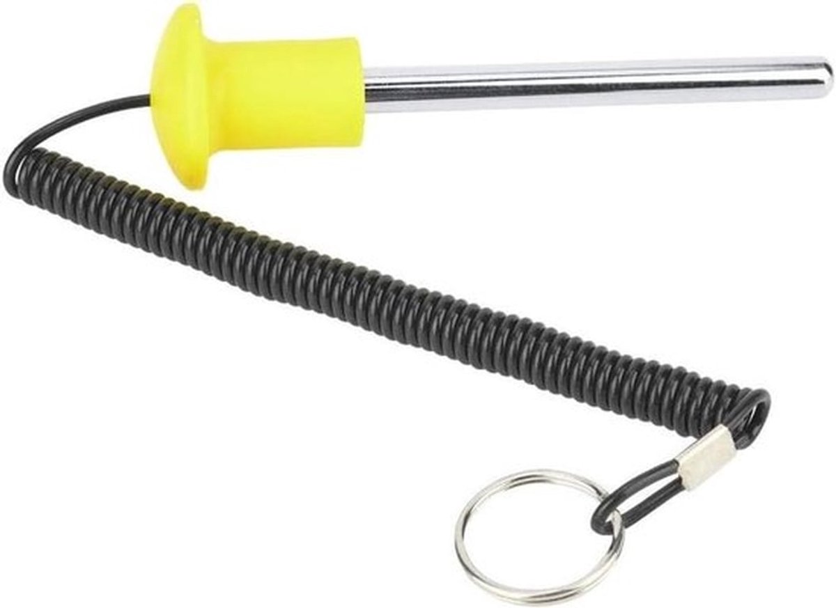 Gewicht Stack Pin - Fitness Training - Geel - Magnetisch - Oefening - Geschikt voor Strengh Training - Geel 10 * 105.