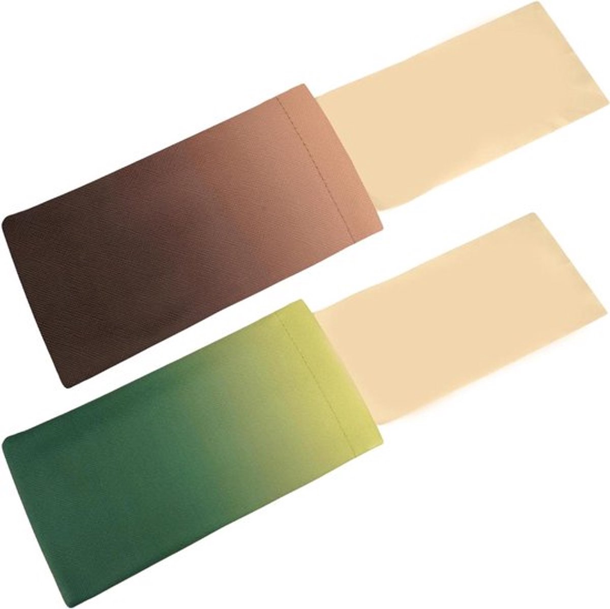 Zonnebrillentas - Brillenhouder - Oversized - Grote Montuur - Reistas - Compatibel met Bekende Merken - Zwart - Zomer Accessoire - Geschikt voor Diverse Modellen - 2-Pack.