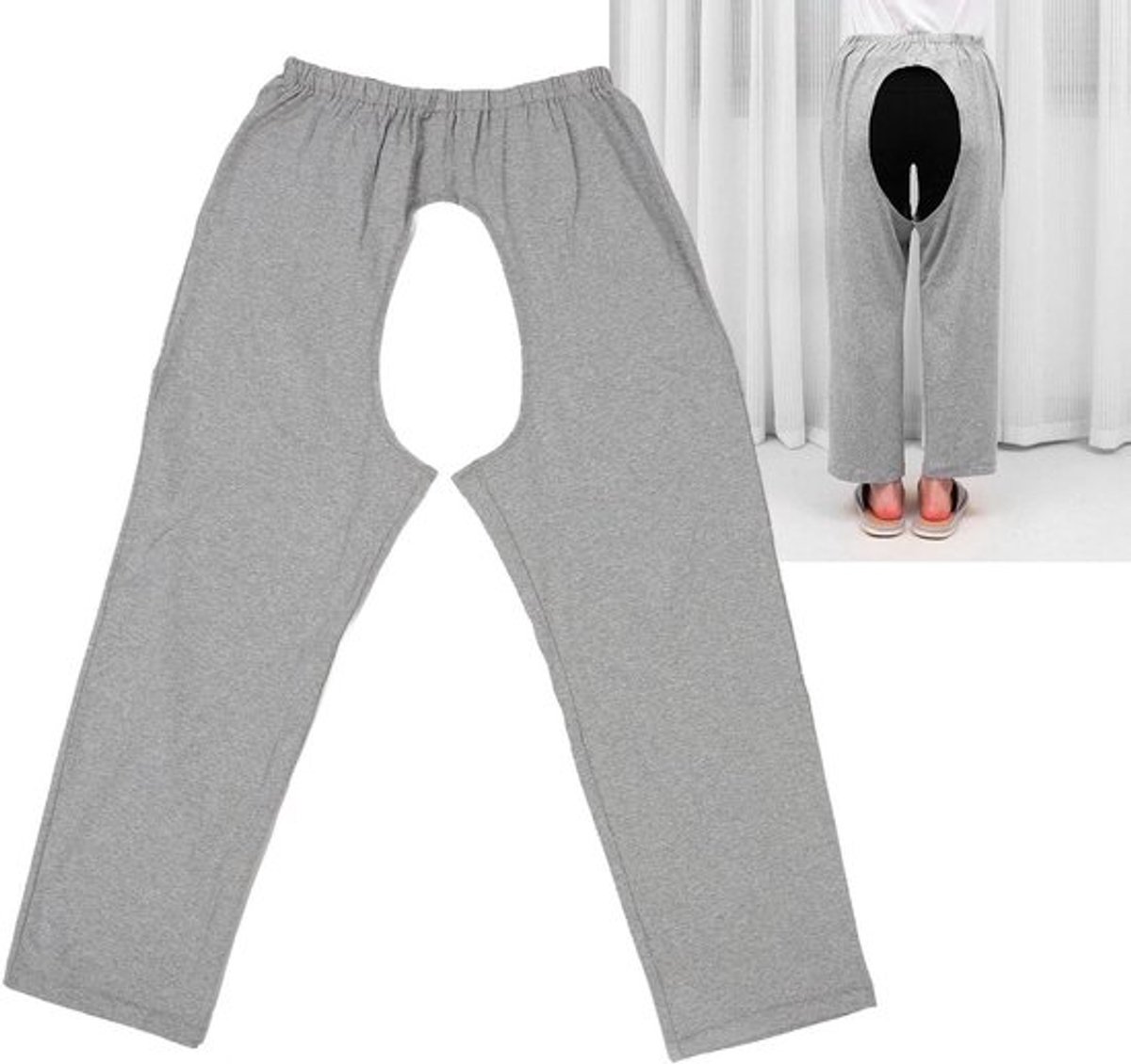 - Urine incontinentie verzorgingsbroek - Oudere verzorgingsbroek - Wasbaar - Voor ouderen - Stoma en fistelchirurgische patiënten - Geschikt voor mannen en vrouwen - Grijs.