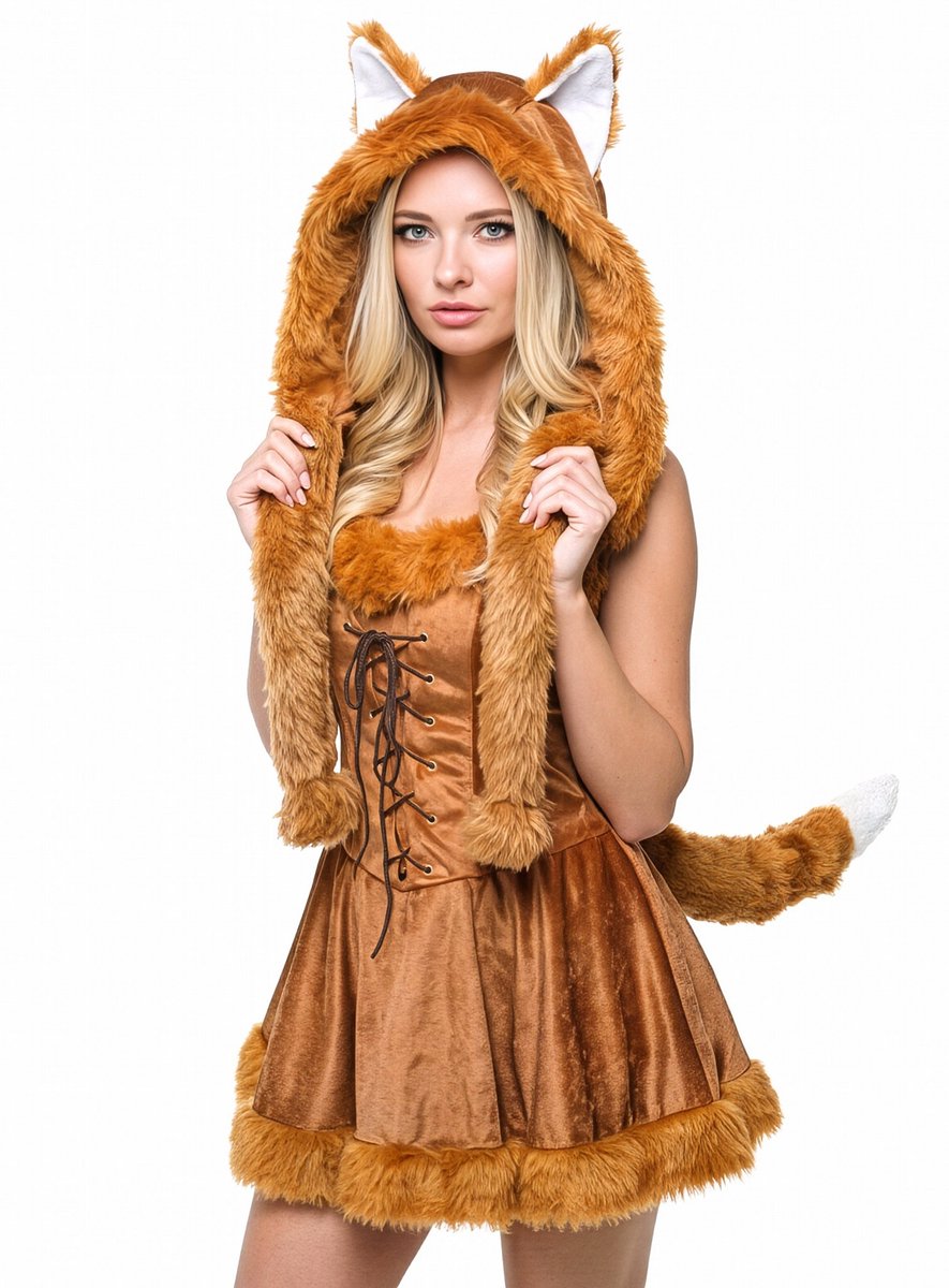 Foxy Lady Vos Kostuum