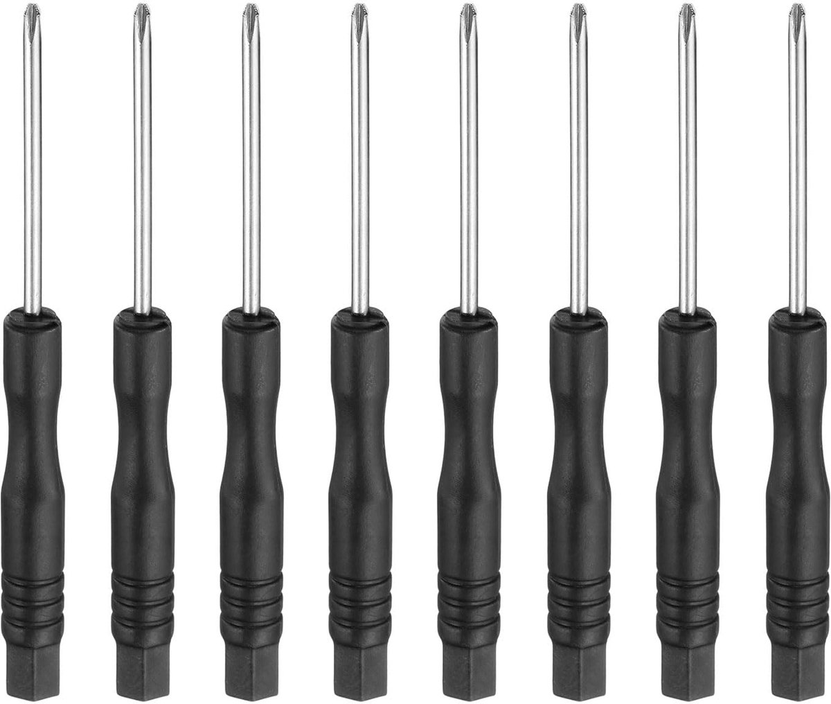 Set van 8 Philips schroevendraaiers PH00 - 81mm met ergonomisch handvat