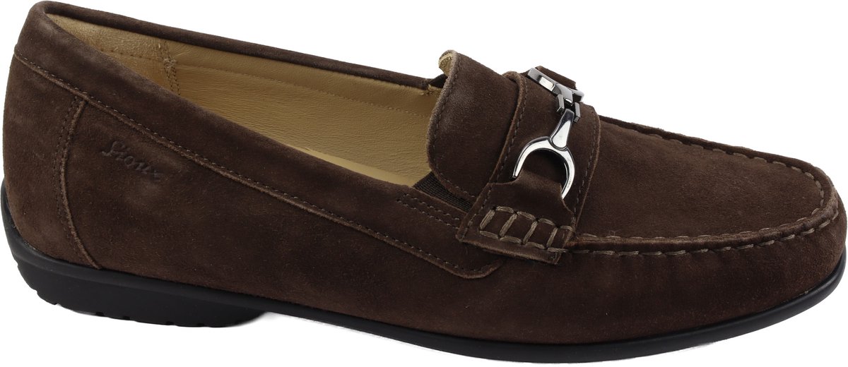 Sioux - Cortizia - Instappers - bruin nubuck/suede - 37.5