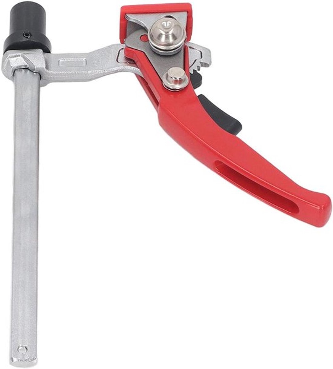 Tafelklem met Ratel en Stalen Fixutre, 160 x 60 mm Geleiderail, 19 mm Basis - Zelfuitlijning voor Verschillende Werkstukken
