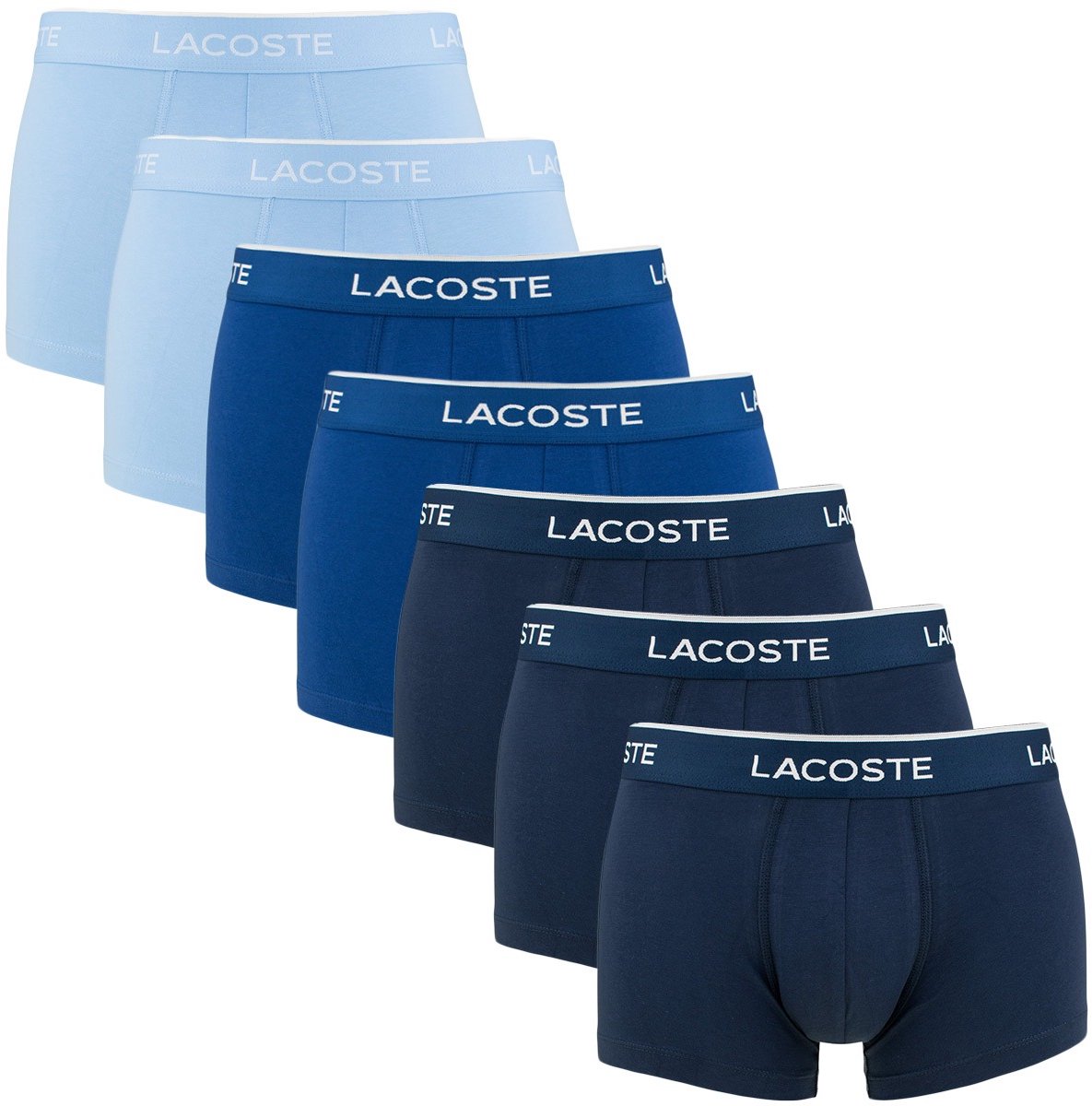 Lacoste heren 7P boxers blauw