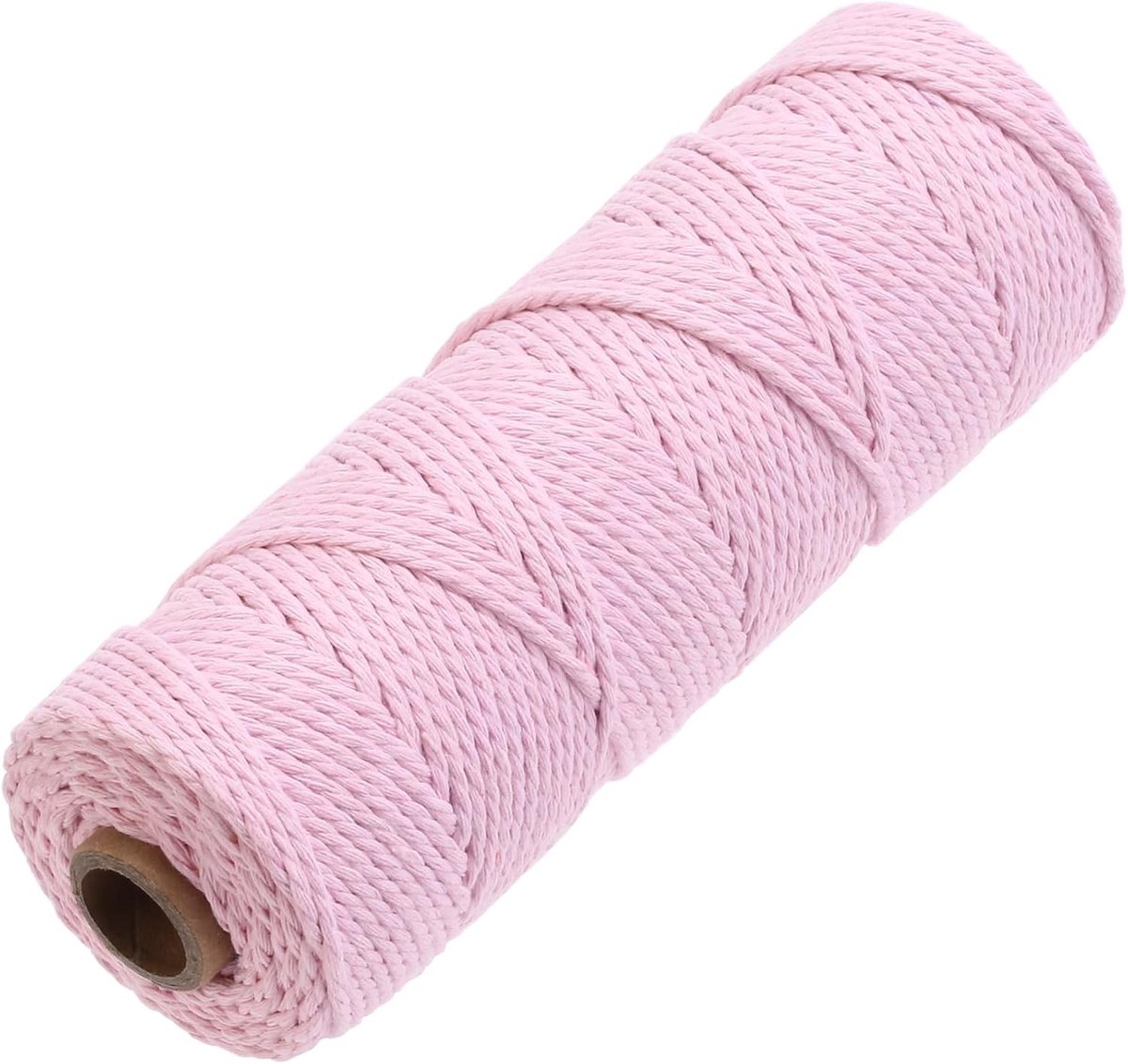 Katoenen Macramé Touw 2 mm x 100 m - Zacht en Sterk, Perfect voor Macramé Projecten, Vlechtwerk en Ambachten
