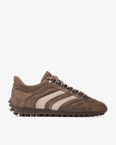 VIA VAI Jack Nathan Sneakers Heren - Leer,Suède - Bruin - Maat 44
