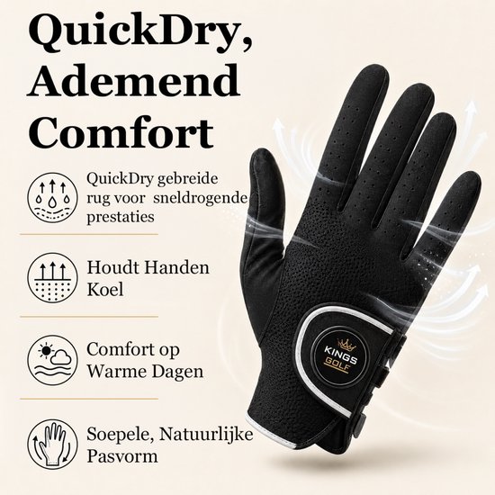 Regen golfhandschoenen (paar) van Merkloos — afbeelding 4