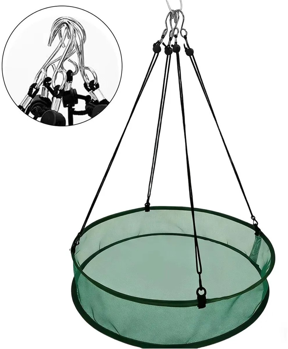 Vogelvoederhuisje Geschikt voor vogelhuisjes; vogelvoederhuisje met verstelbare ophangbeugel; vogelvoederhuisje Geschikt voor tuinen, balkons en buitenruimtes.