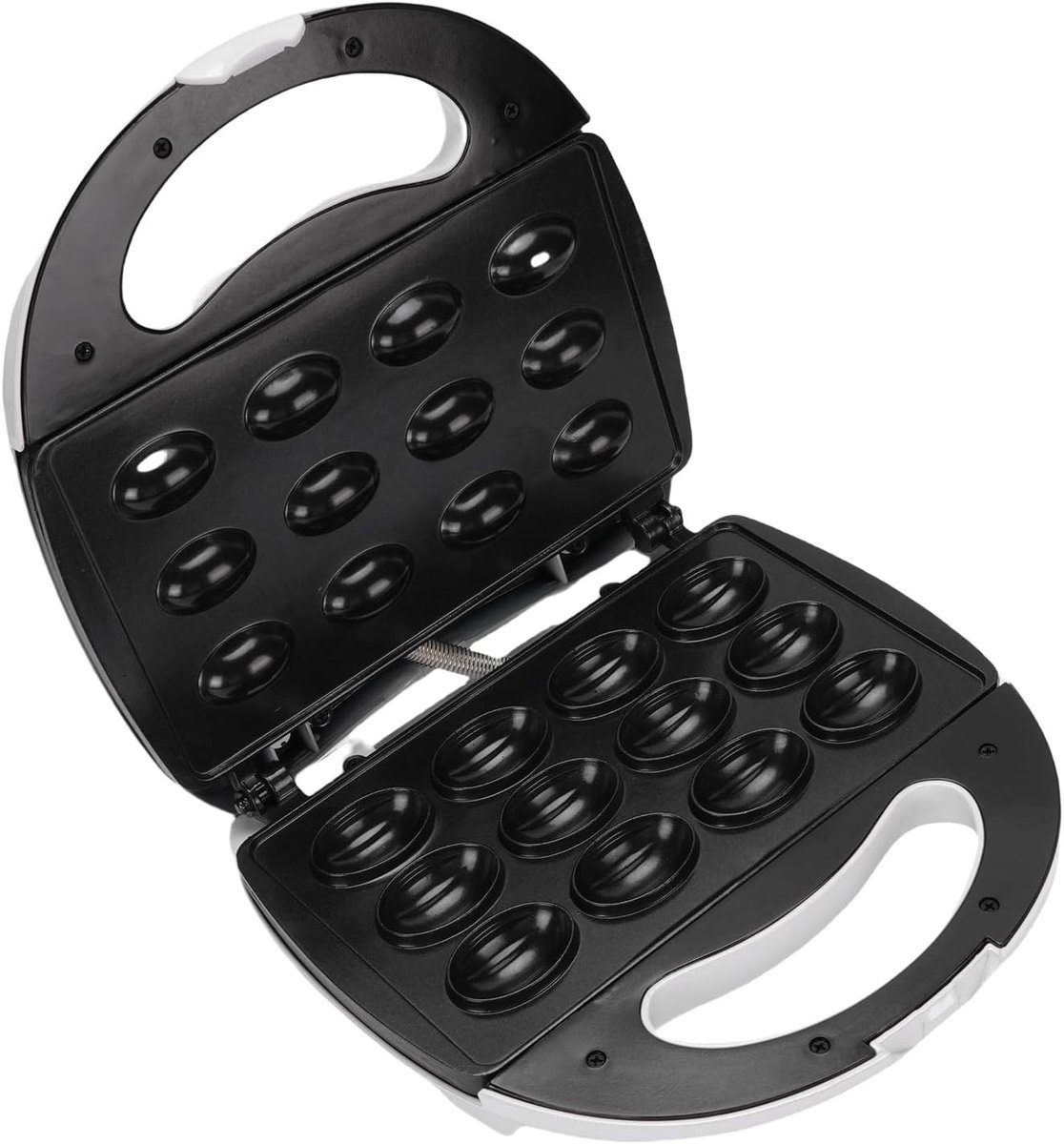 Elektrische Dubbelzijdige Wafelmaker met Antiaanbaklaag en Ergonomisch Handvat voor Snel Bakken en Eenvoudig Schoonmaken (220V EU Plug)