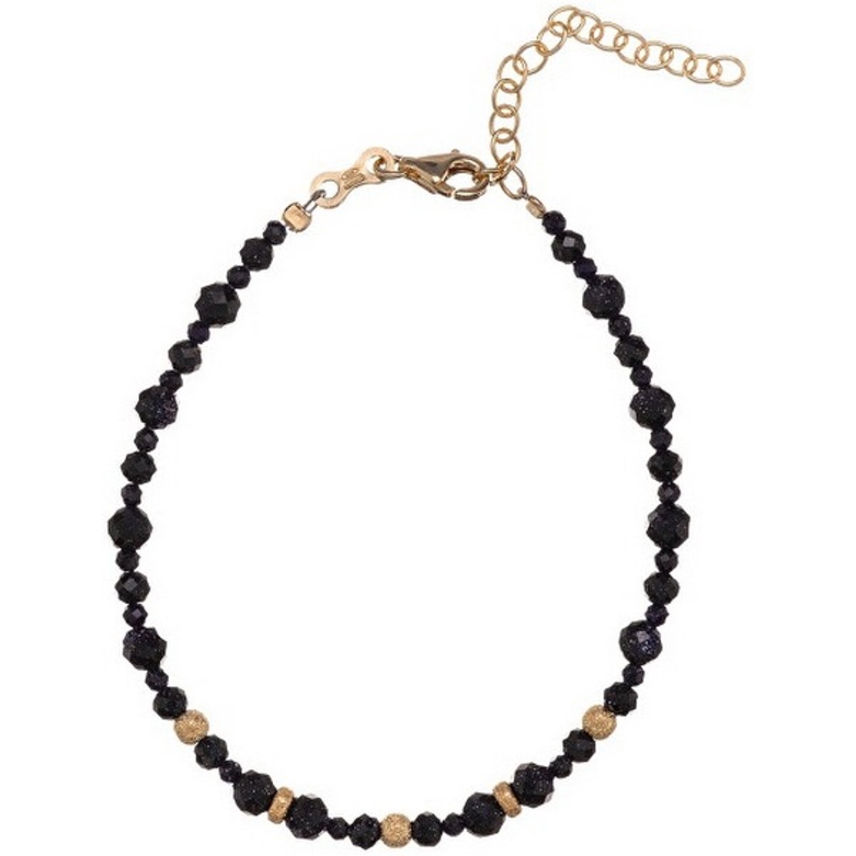ALISIA AL5241.01.000 GOLD-PLATED ARMBAND MET ZANDSTEEN 1 STUK