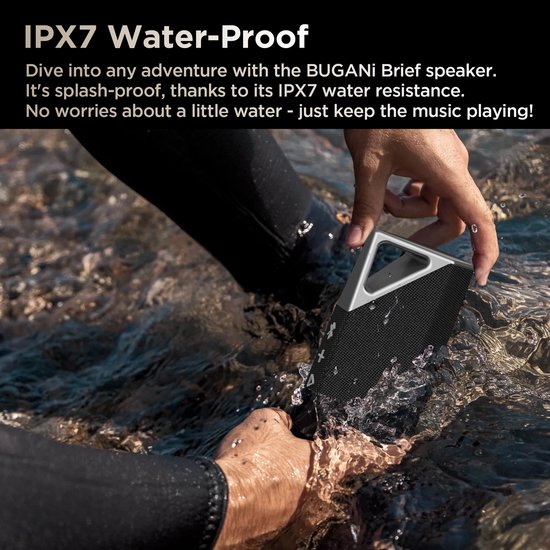 Bugani Bluetooth Speaker - 28W Luidspreker - Bluetooth 5.4 - IPX7 Waterdicht — afbeelding 2