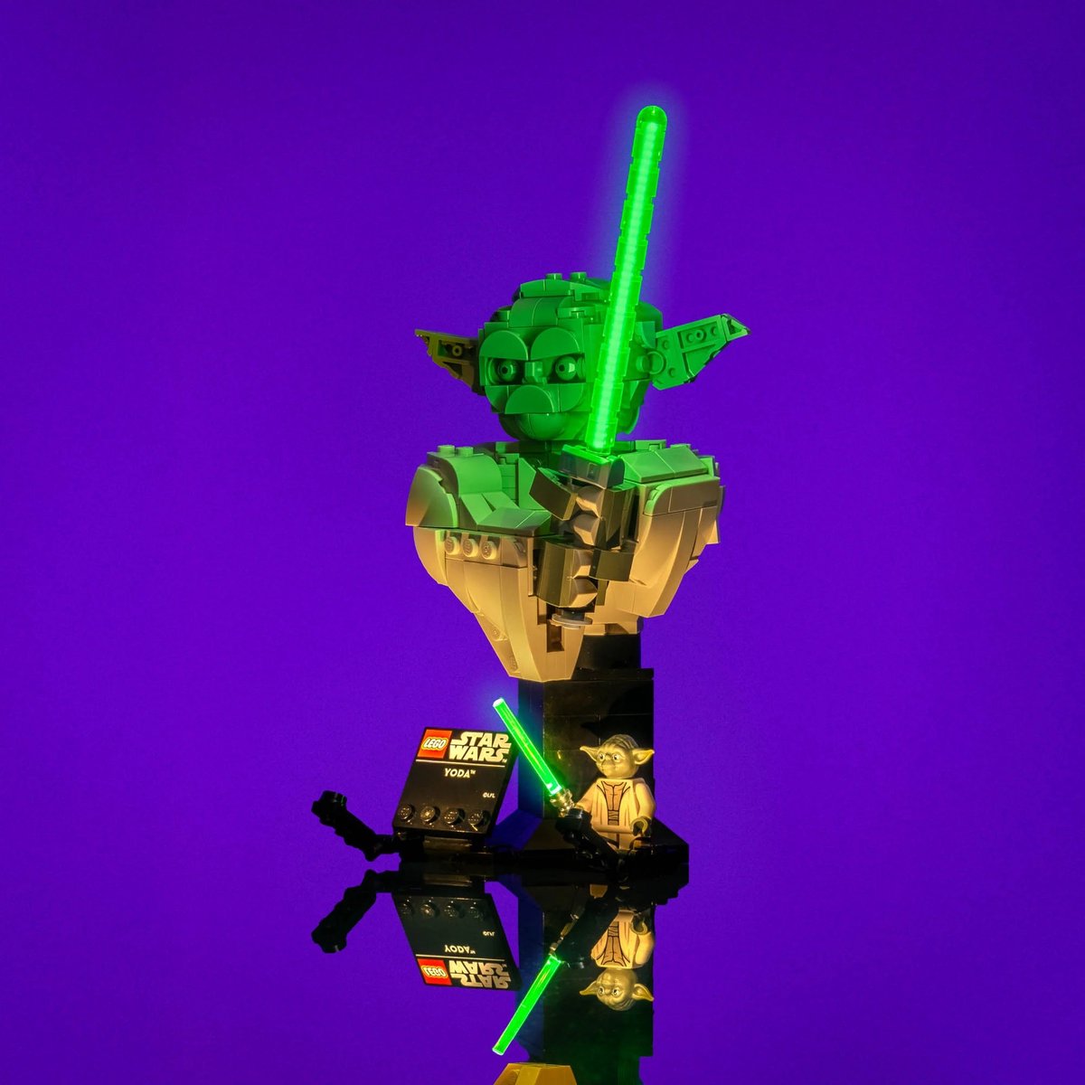 Verlichtingsset geschikt voor LEGO® Star Wars™ Yoda™ Bust - 75438