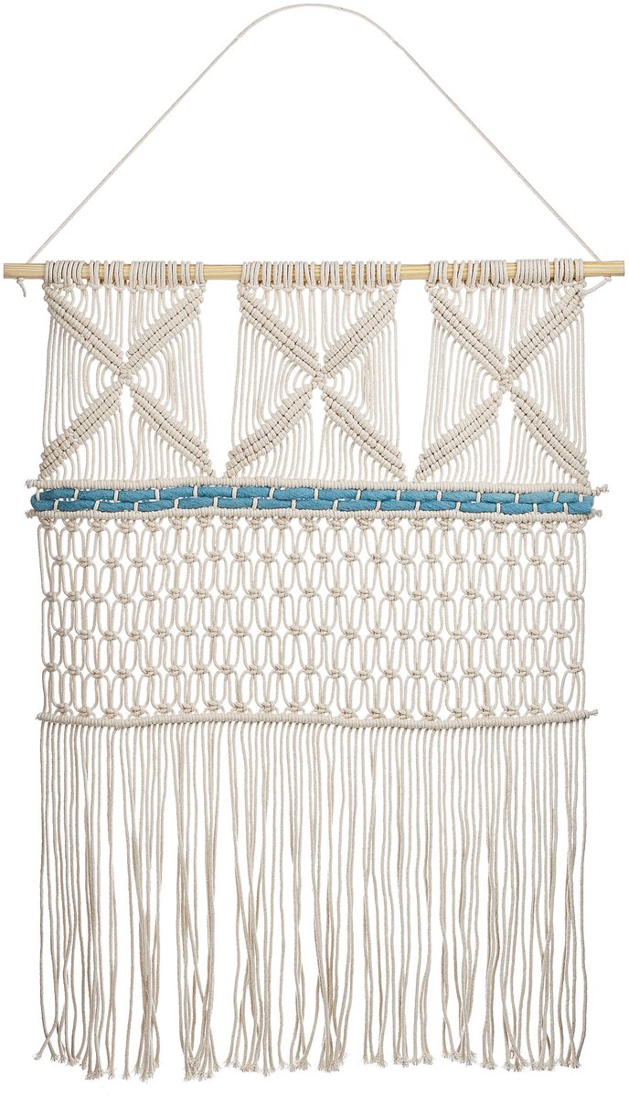 KALADY II - Wanddecoratie - Beige - Katoen