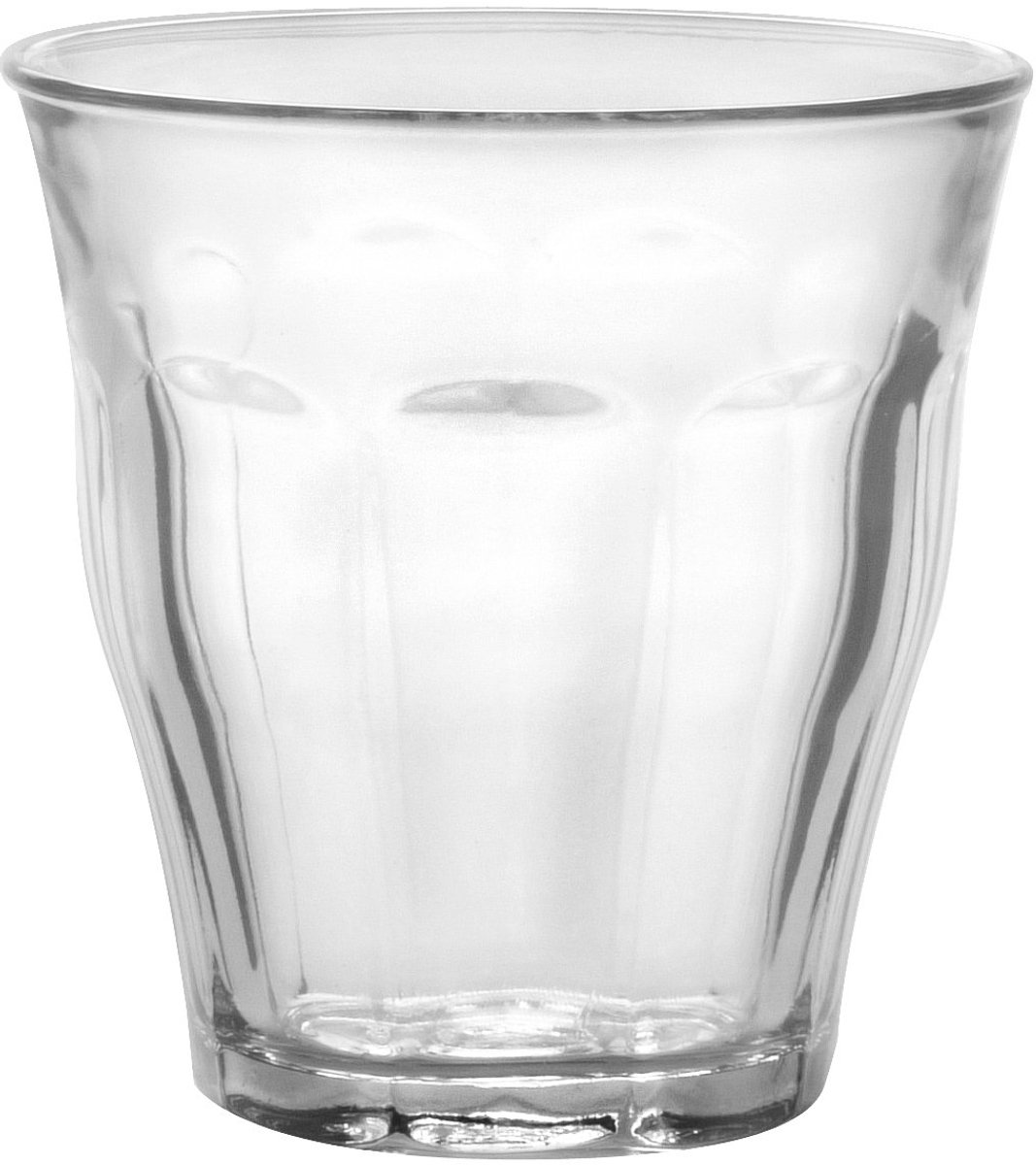 Thijox - Duralex 25 cl Picardie Tumbler Set van 6 - Helder Glas, Transparant - Perfect voor Feest, Keuken en Bistro