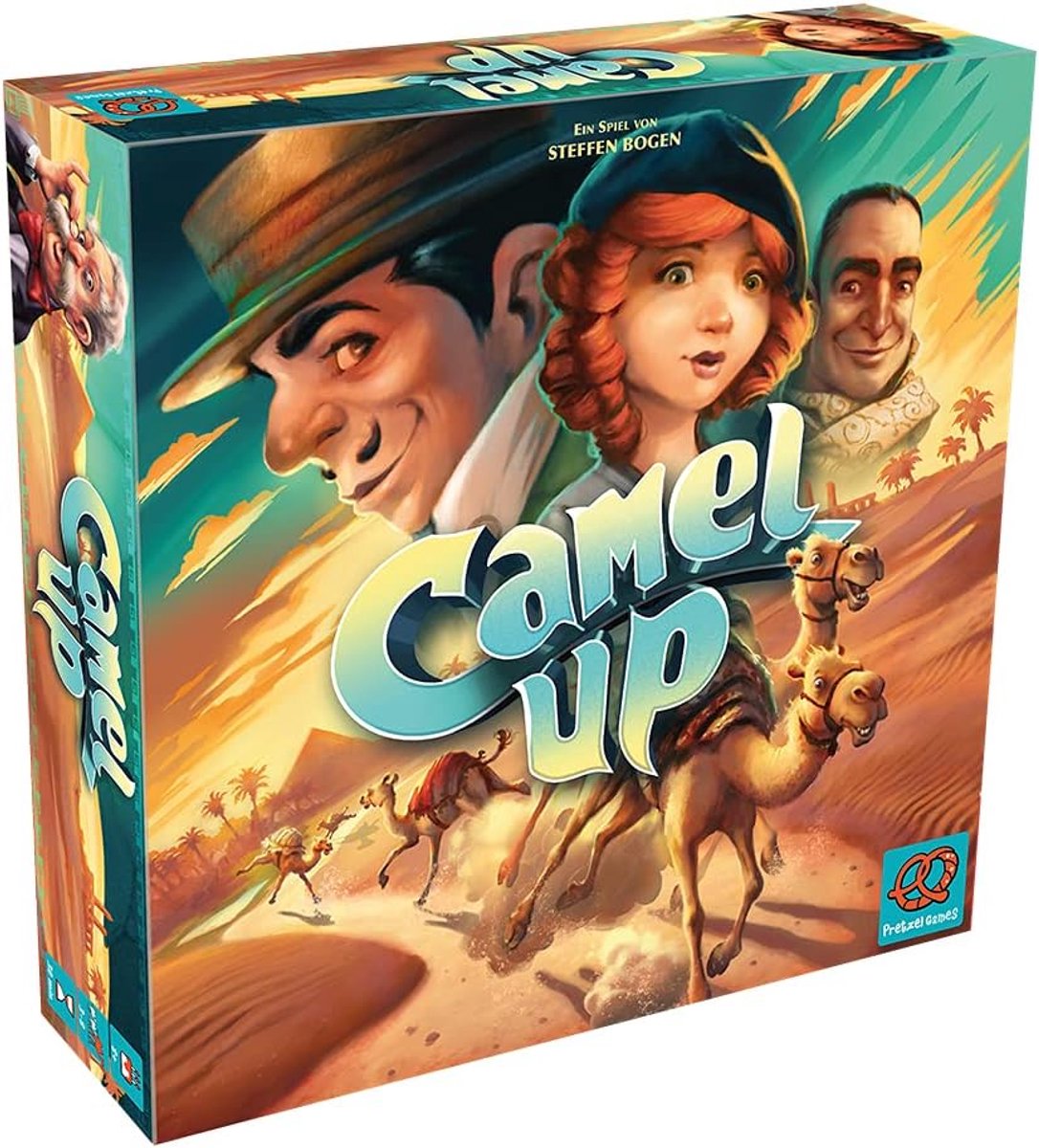 SnelShoppen - Camel Up Bordspel voor 3-8 Spelers, Familie Game van het Jaar 2014, 8+ Jaar, 30+ Minuten, Perfect voor Feestjes en Spelletjesavonden