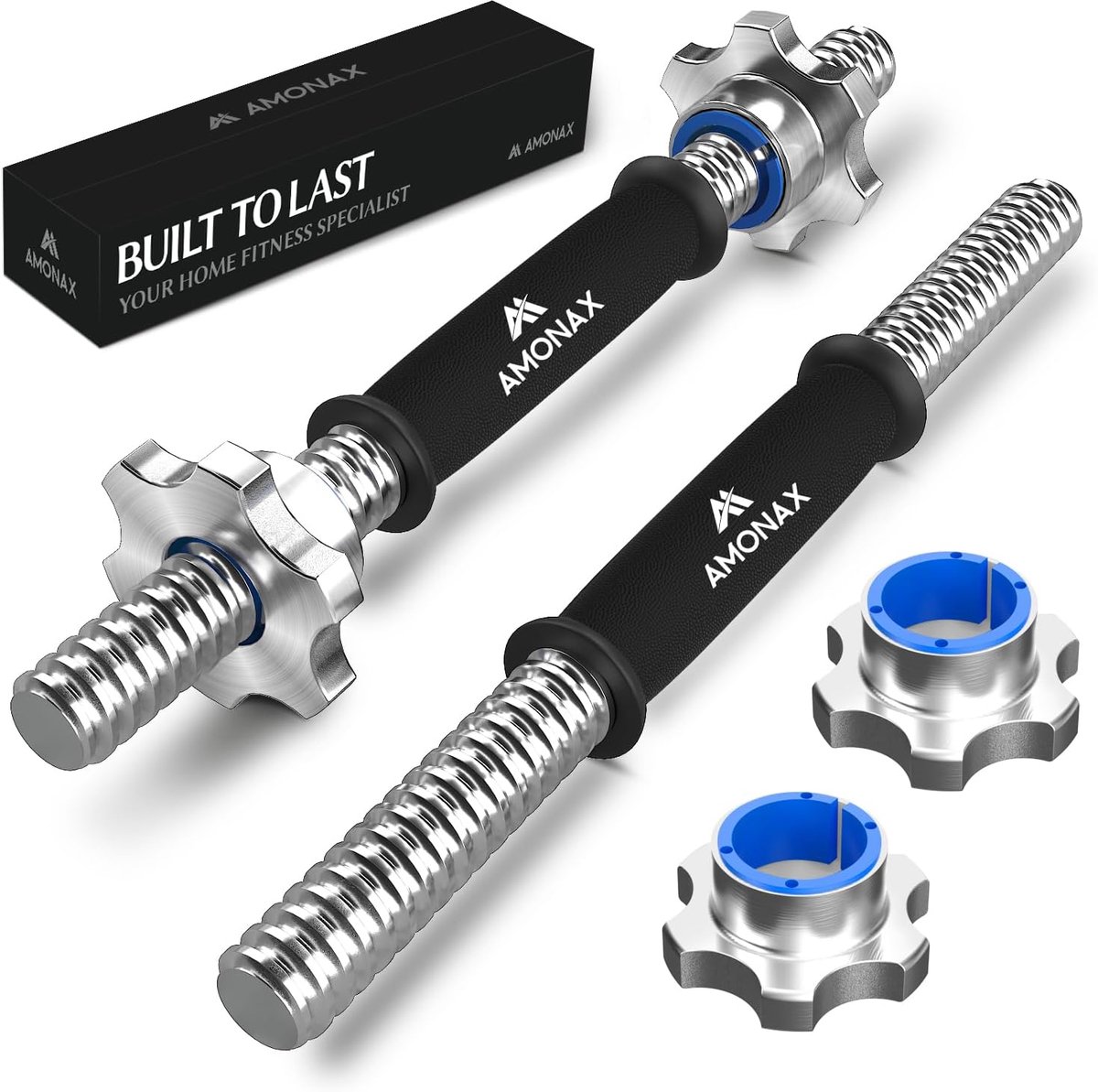 Thijox - Halterschijvenset Gietijzeren 2,5 Kg, 5 Kg, 10 Kg - Voor 1 & 2 Inch Olympische Halterschijven - Metalen Halterplaten voor Gewichtheffen - Sta