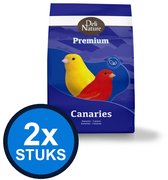 2x Deli Nature - Premium kanaries 4kg - Vogelvoer - 4 kg