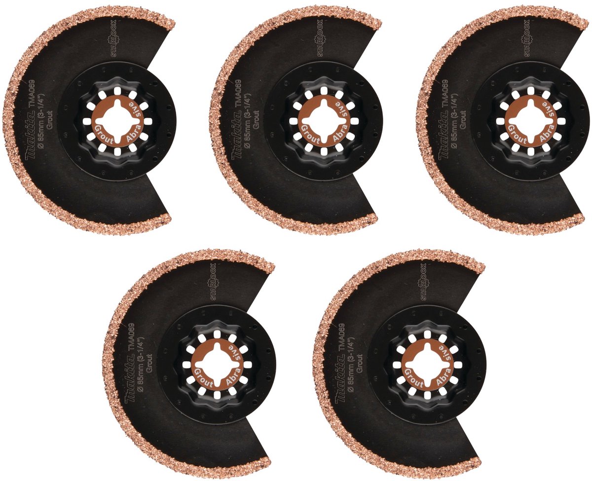 Makita TMA069 segmentzaagblad Starlock OIS / Plus / Max 85 mm 5 stuks (5x B-65028)