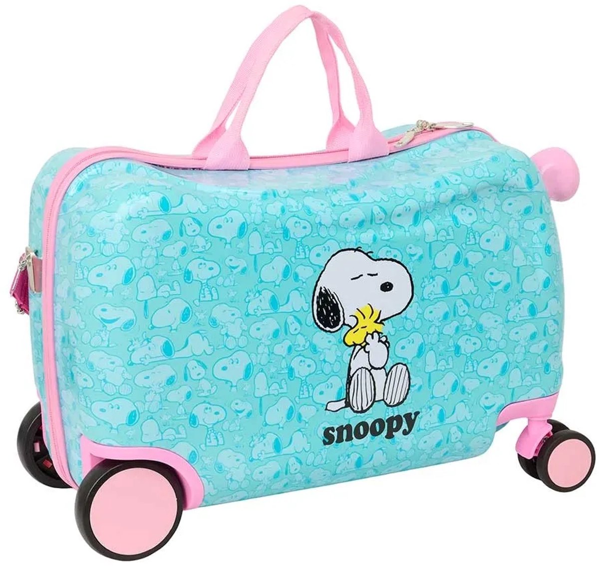 Safta Snoopy 25l 44x21x27 Cm Reistas Met Wielen Blauw Kinderen
