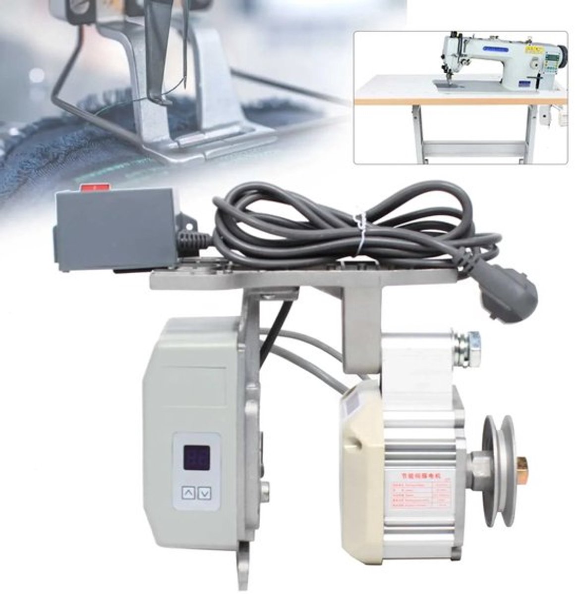 Servomotor - 550 W Energiebesparend - 220 V Borstelloos - 3000 RPM Nominaal - Industriële Naaimachine Motor