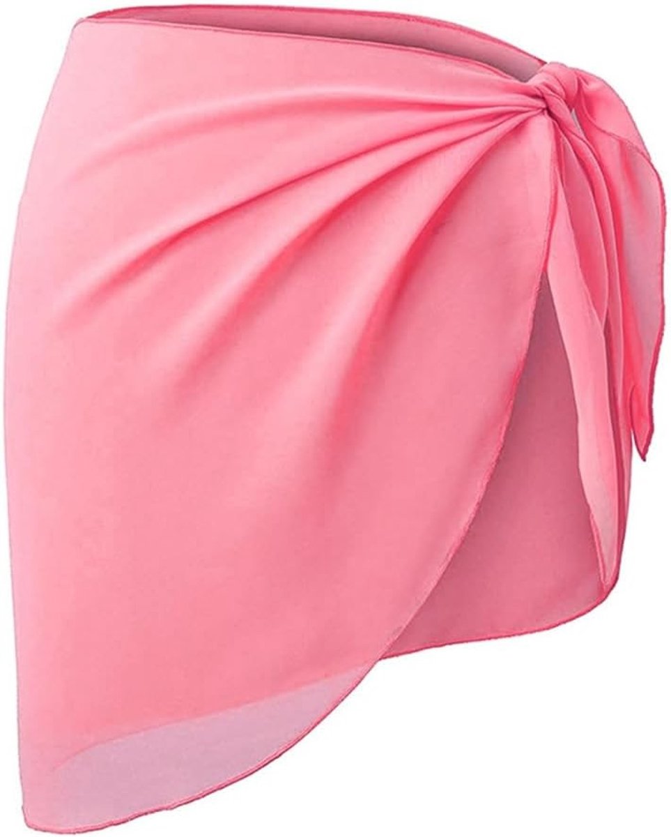 Zomerse Strandrok en Sarong met Franje - Korte Sexy Strandrok voor Badmode en Bikini Cover-up in Één Maat