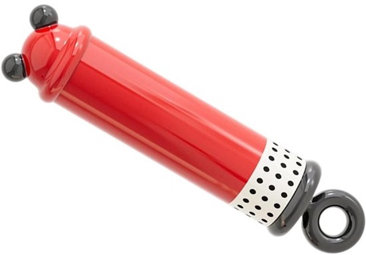 Pluisroller Huisdier - Haarverwijderaar Kleding - Snelle Reiniging - Wasbaar Herbruikbaar - 16 x 4 cm - Rood