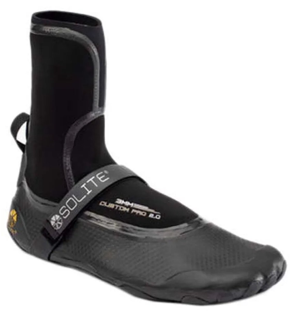 Solite Custom Pro 2.0 Duikbooties 3 Mm Zwart EU 47